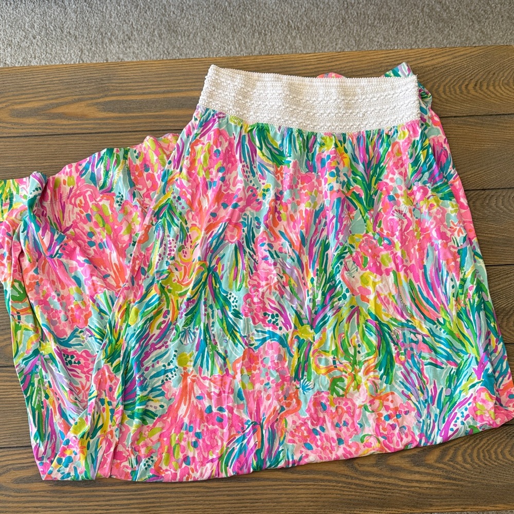 Vibrant Floral Lilly Maxi